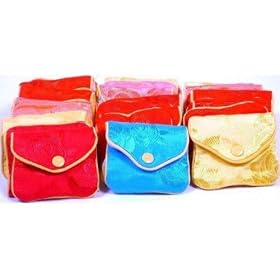 36 Jewelry Chinese Silk Pouches Chain Gift Display 3