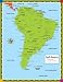 Map of South America (Continents Chart Pack)