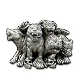 Killer Rabid Dogs Pewter Belt Buckle