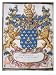 Coat of Arms of Michel Eyquem de Montaigne Art Giclee Poster Print by French School, ...