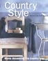 Country Style: Home Decorating the Country Way