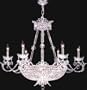Princess Six Light Crystal Chandelier by James R. Moder