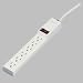 Surge Protector 6 Outlets Emi / Rfi Filtered 4' Cord (CCS25100) Category: Surge Suppressors