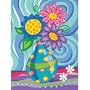 Paint By Number Kit 9 Inch X12 Inch -Funky Flowers