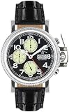 André Belfort - Galileo Galilei noir - Montre Homme - Bracelet en Cuir