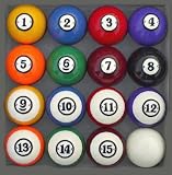 Classic Style Pool Table Billiard Ball Set
