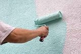 Painting Wall with a Roll in Green - 18W x 12H - Peel and Stick Wall Decal by Wallmonkeys