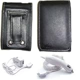 AKA Black Leather Case for Ipod Video 30gb 60gb + Car Charger + Wall Travel Charger for Ipod Video