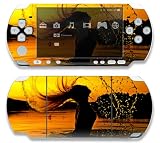 Sunset Decorative Protector Skin Decal Sticker for Sony Playstation PSP 100 ....