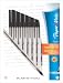 Paper Mate Eagle Medium Tip Stick Ballpoint Pens, 12 Black Ink Pens(70610)