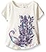 Lucky Brand Girls' Peacock Feather Tee