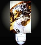 Head of God by Michelangelo Decorative Night Light