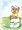 Sports Bear Golf Star - Childrens Wall Art, Kids Wall Art, Nursery Wall Art, 11