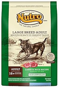 NUTRO Large Breed Adult Dog Food Lamb and Rice Recipe 30 Pounds NUTRO Large Breed Adult Dog Food Lamb and Rice Recipe 30 Pounds