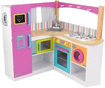 KidKraft Bright Grand Gourmet Corner Kitchen