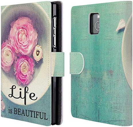 Official Olivia Joy StClaire Beautiful Typography Leather Book Wallet Case Cover For BlackBerry Passport