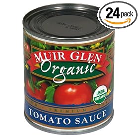 Muir Glen Organic Tomato Sauce, 8-Ounce Cans (Pack of 24)