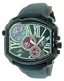 Adee Kaye Men's AK7000-MIPB2TZ-RED Japanese Miyota chronograph Watch