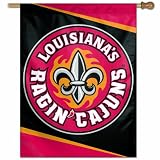 NCAA Louisiana Lafayette Ragin Cajuns 27-by-37 inch Vertical Flag