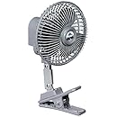 Peak PKC0JH 12-Volt 6-Inch Clip-on Fan