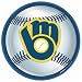 Milwaukee Brewers Baseball Round Dinner Plates (18) Party Supplies