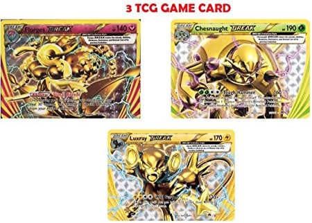 Pokemon TCG XY BREAKPOINT and BREAKTHROUGH 3 Card Games