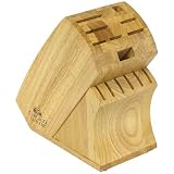 Chicago Cutlery Woodworks 14-Slot Knife Storage Block