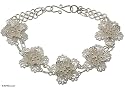 Bracelet, 'Desert Orchid' 0.7" W 7.4" L
