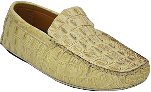 Ac Casuals Men's 6447 Driving Shoes, Oyster, 12 M US