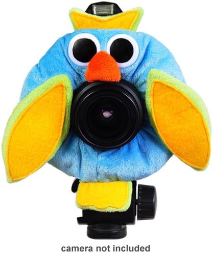 Camera Creatures Outrageous Owl & Captivating Crab Portrait Posing Prop Essentials Bundle with Cleaning Kit