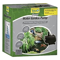 Tetra Pond Water Garden Pump 1900 GPH, Ponds 1000-1500 Gallons