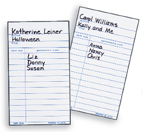 Textbook - Library Cards