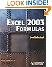 Excel 2003 Formulas