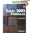 Excel 2003 Formulas by John Walkenbach