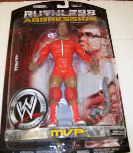 518AXp8R2ZL WWE Wrestling Ruthless Aggression Series 30 Action Figure MVP