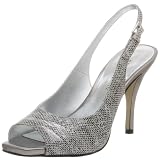 AK Anne Klein Womens Amber Peep Toe Slingback