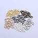 HYBEADS 100Pcs Mixed Color 10mm Plated Lobster Clasp Findings Making for Jewelry