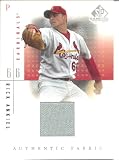 Rick Ankiel 2001 SP Game Used Edition Authentic Fabric Jersey Card RA St. Louis Cardinals