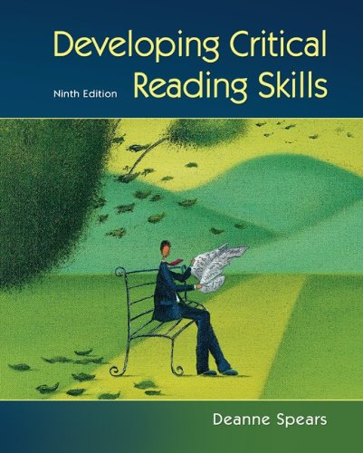 Developing Critical Reading Skills, by Deanne Spears