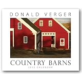 Country Barns 2012 Spiral Bound Large Format Donald Verger Wall Calendar
