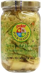 Polar Quartered Marinated Artichokes 12 Pack 12oz Jars
