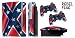 Protective skins for Playstation 3 System Console, PS3 Controller skin included - REBEL