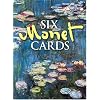 Six Monet Cards (Dover Postcards)