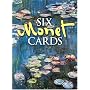 Six Monet Cards (Small-Format Card Books)