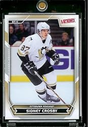 2007 Upper Deck Victory #14 Sidney Crosby Penguins Hockey Card - Mint Condition - Shipped In Protective Display Case !