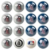Detroit Tigers MLB Home vs. Away Billiard Balls Full Set (16 Ball Set) by Imperial International