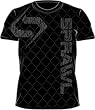 Sprawl MMA Fighting Chainlink Black T-shirt Tee