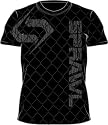 Sprawl MMA Fighting Chainlink Black T-shirt Tee