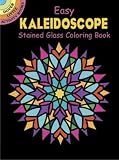 Dover Easy Kaleidoscope Stained Glass Coloring Book (Dover Stained Glass Coloring Book) (2005-01-12)