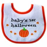 Luvable Friends Halloween Drooler Bib, Baby's First Halloween